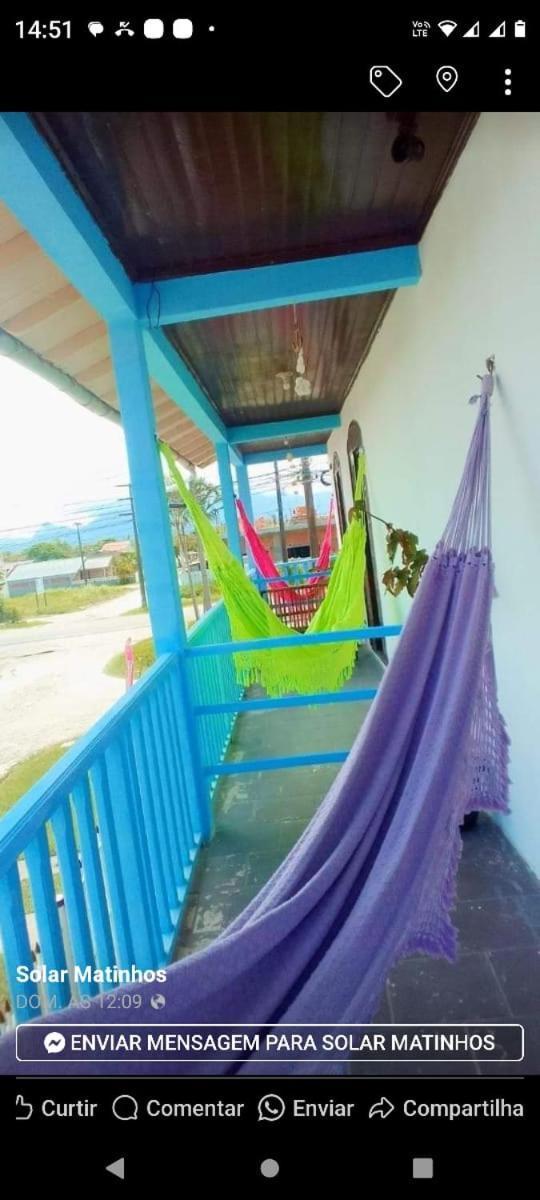Pousada Paraiso No Mar Hotel Matinhos Bagian luar foto